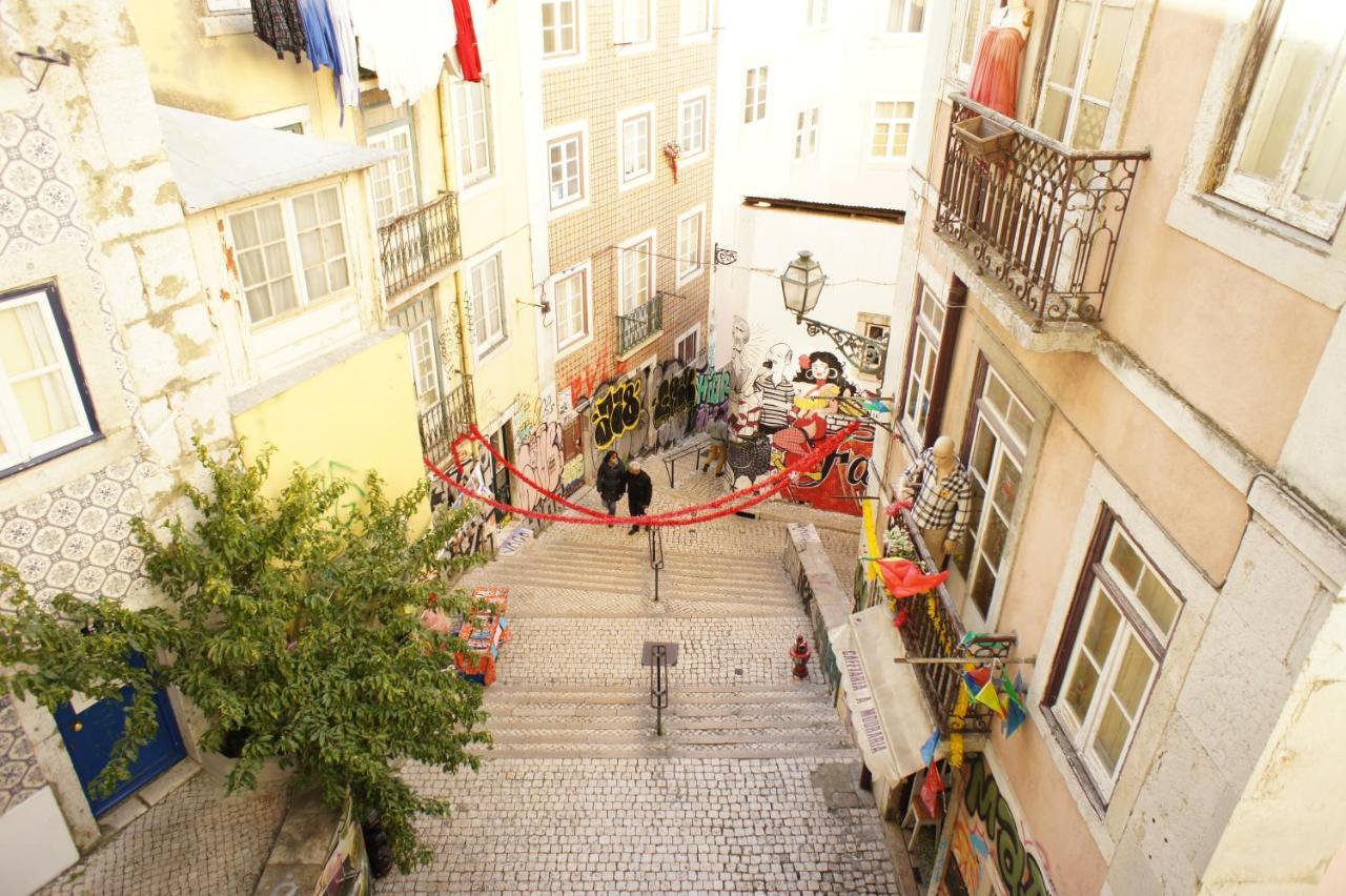 Cozy Apartment With Castel View Lissabon Exterior foto